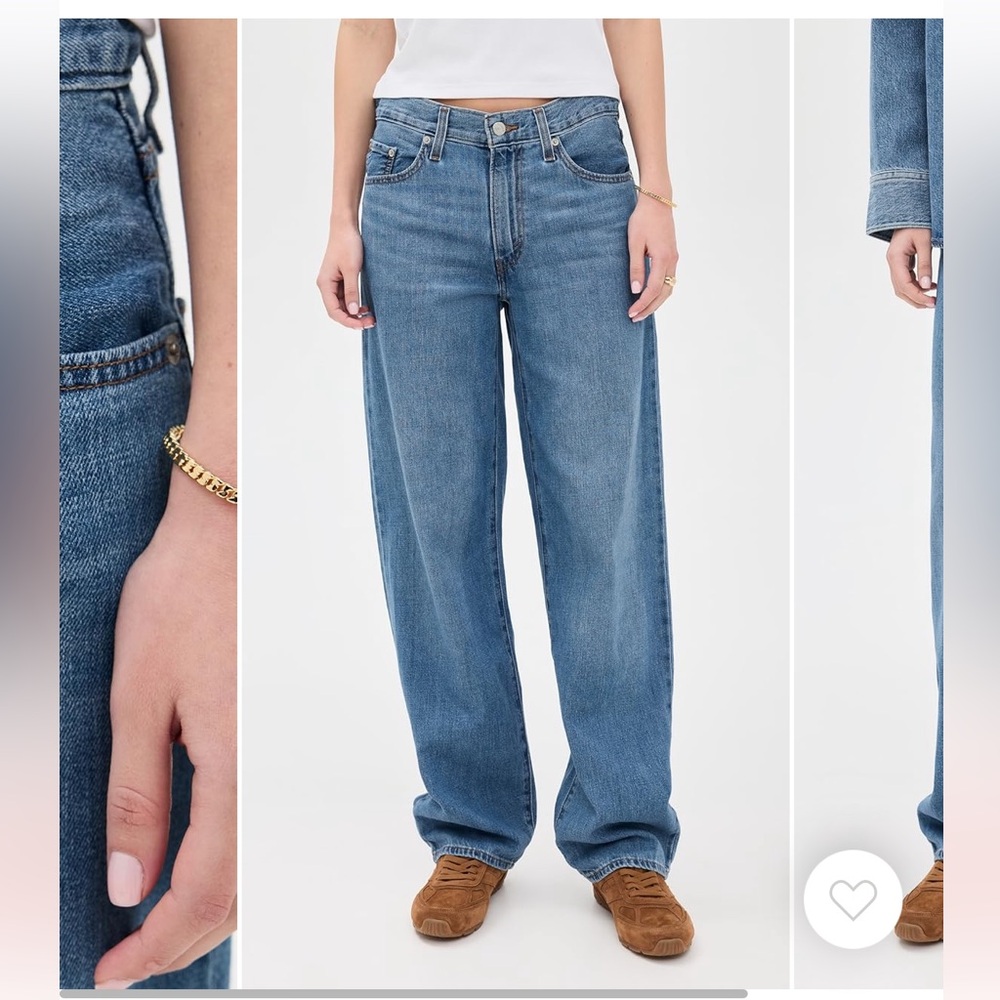 NWT Levi’s Baggy Dad Jeans - dark wash